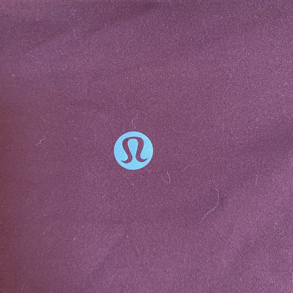 Lululemon Athletica Deep Maroon Leggings - Picture 4 of 5